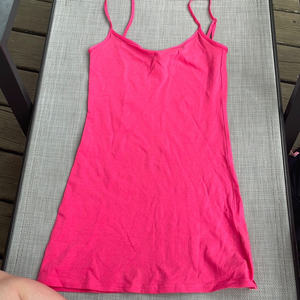 Hot Pink H&M Divided Tunic Top